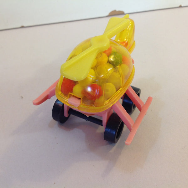 Vintage NOS Unopened Allen Mitchell Products Novelty Helicopter Candy Container