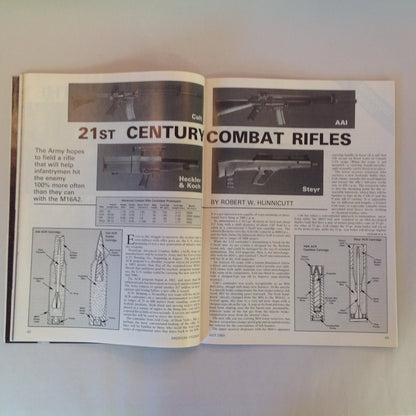 Vintage Jul 1989 American Rifleman Magazine Cap Pistol Collectibles Aagaard Arms Powder Laminated Stocks