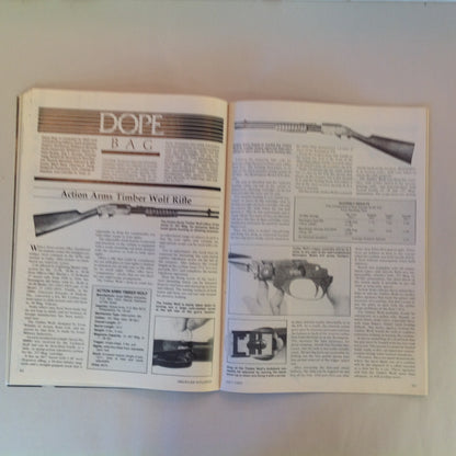 Vintage Jul 1989 American Rifleman Magazine Cap Pistol Collectibles Aagaard Arms Powder Laminated Stocks