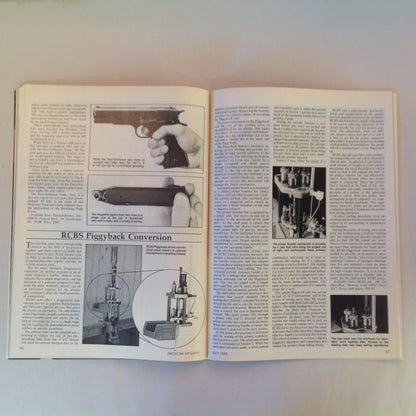 Vintage Jul 1989 American Rifleman Magazine Cap Pistol Collectibles Aagaard Arms Powder Laminated Stocks
