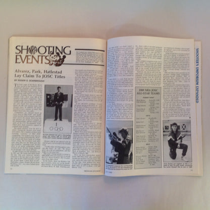 Vintage Jul 1989 American Rifleman Magazine Cap Pistol Collectibles Aagaard Arms Powder Laminated Stocks