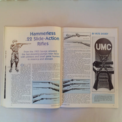 Vintage Sep 1989 American Rifleman Magazine Joe Foss Colt Tribute NRA Semi-Auto Afield
