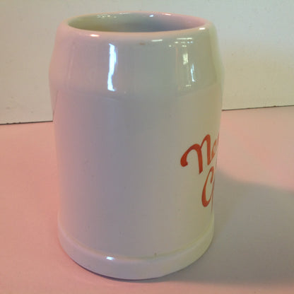 Vintage 1950's MLB New York Giants Baseball Mug Handpainted Logo Ceramic NY