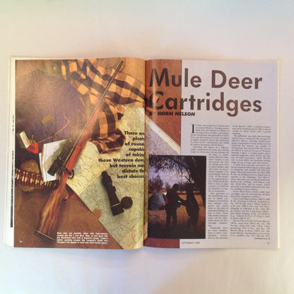 Vintage Sep 1989 American Rifleman Magazine Joe Foss Colt Tribute NRA Semi-Auto Afield