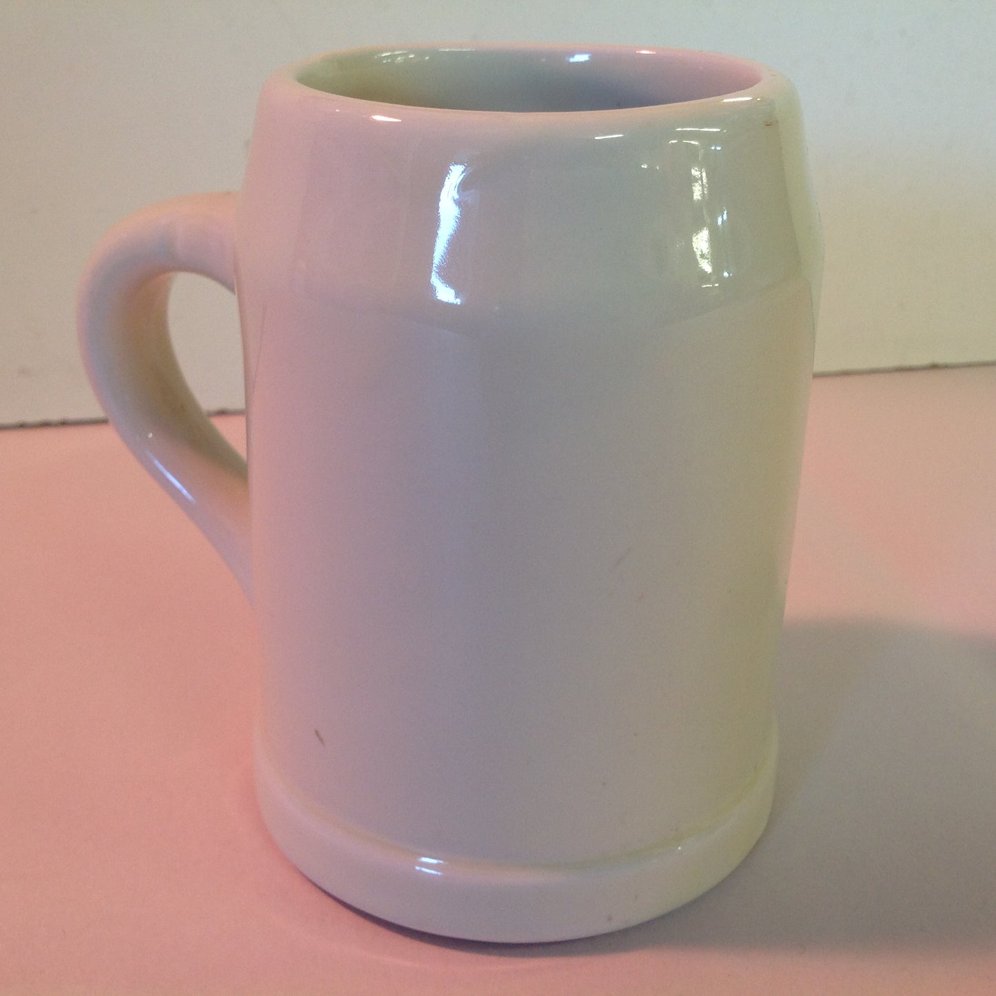 Vintage 1950's MLB New York Giants Baseball Mug Handpainted Logo Ceramic NY
