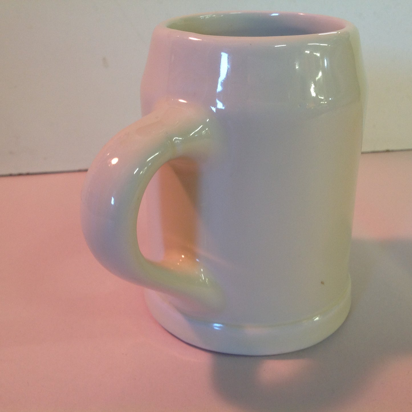 Vintage 1950's MLB New York Giants Baseball Mug Handpainted Logo Ceramic NY