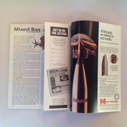 Vintage Sep 1989 American Rifleman Magazine Joe Foss Colt Tribute NRA Semi-Auto Afield