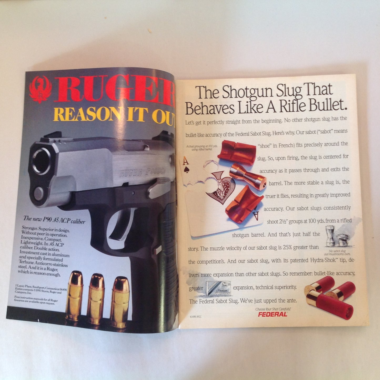Vintage Oct 1991 American Rifleman Magazine Camp Perry 1991
