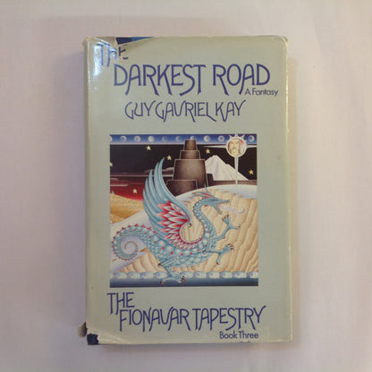 Vintage 1986 Hardcover The Darkest Road: A Fantasy Guy Gavriel Kay BCE