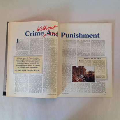 Vintage Oct 1991 American Rifleman Magazine Camp Perry 1991