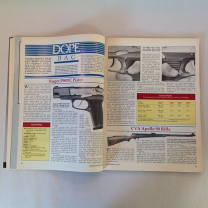 Vintage Nov 1991 American Rifleman Magazine Ruger First .45 Auto Women & the Militia Shotgun Slugs