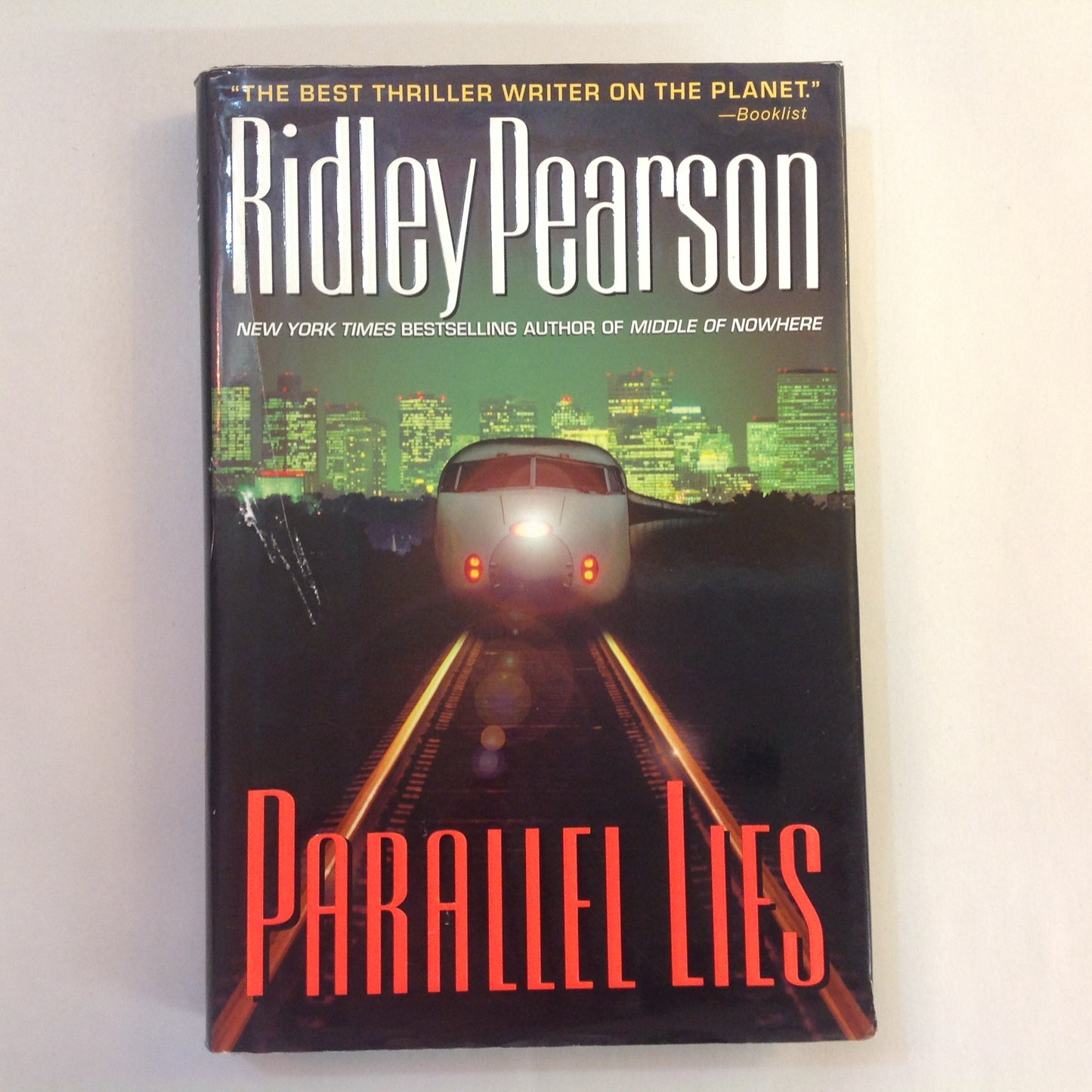 2001 Hardcover Parallel Lies Ridley Pearson First Edition