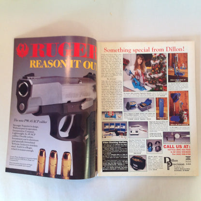 Vintage Dec 1991 American Rifleman Magazine Marlin Model 2000 Exclusive Report WWII Winchester Shotgun Tang Sight