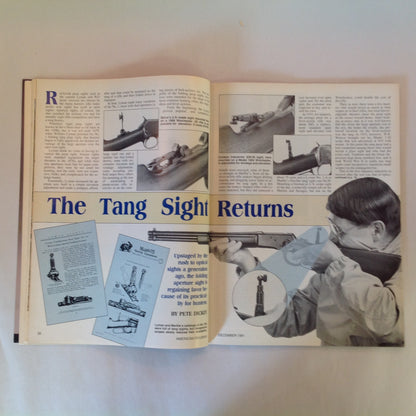 Vintage Dec 1991 American Rifleman Magazine Marlin Model 2000 Exclusive Report WWII Winchester Shotgun Tang Sight