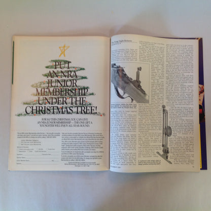 Vintage Dec 1991 American Rifleman Magazine Marlin Model 2000 Exclusive Report WWII Winchester Shotgun Tang Sight
