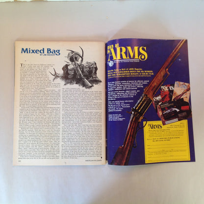 Vintage Dec 1991 American Rifleman Magazine Marlin Model 2000 Exclusive Report WWII Winchester Shotgun Tang Sight