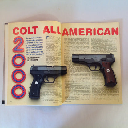Vintage Mar 1992 American Rifleman Magazine All American Colt Model 2000 Women in America NRA Crimestrike