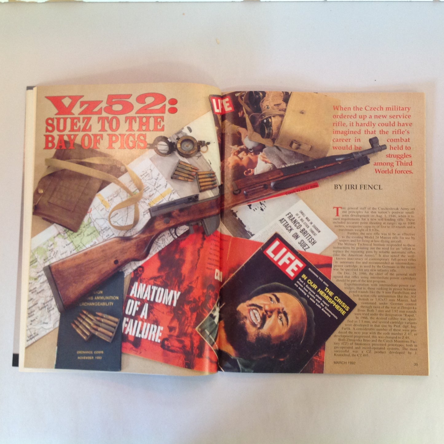 Vintage Mar 1992 American Rifleman Magazine All American Colt Model 2000 Women in America NRA Crimestrike