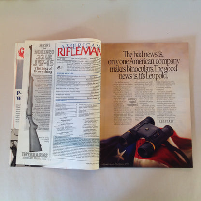Vintage Jul 1992 American Rifleman Magazine Bullet Tip Damage & Accuracy Top Loads .270 Winchester Ruger Palma Match L.A. Riots