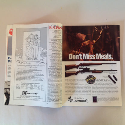 Vintage Jul 1992 American Rifleman Magazine Bullet Tip Damage & Accuracy Top Loads .270 Winchester Ruger Palma Match L.A. Riots
