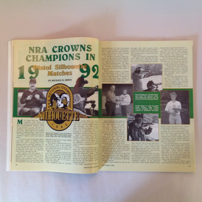 Vintage Oct 1992 American Rifleman Magazine Clinton-Proof Congress NRA Propaganda