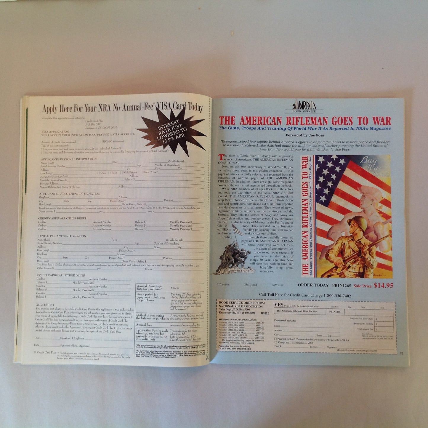 Vintage Oct 1992 American Rifleman Magazine Clinton-Proof Congress NRA Propaganda