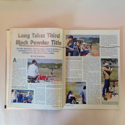 Vintage Feb 1992 American Rifleman Magazine State Constitutions and 2nd Amendment T/C Contender Turns 25