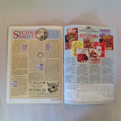 Vintage Feb 1992 American Rifleman Magazine State Constitutions and 2nd Amendment T/C Contender Turns 25