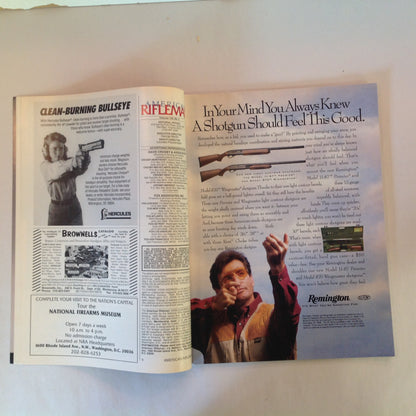 Vintage Apr 1992 American Rifleman Magazine NRA & Hunting SHOT Show '92 Review Carl Gustaf 2000 John Milius