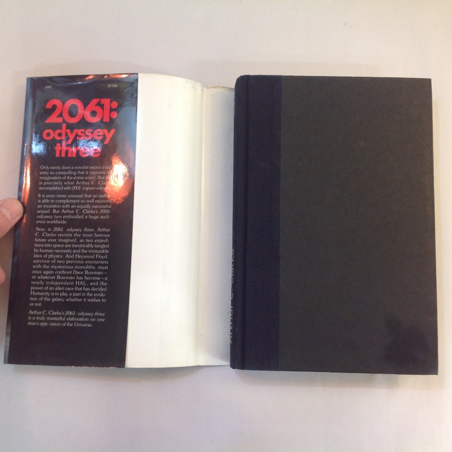 Vintage 1988 Hardcover 2061: Odyssey Three Arthur C. Clarke