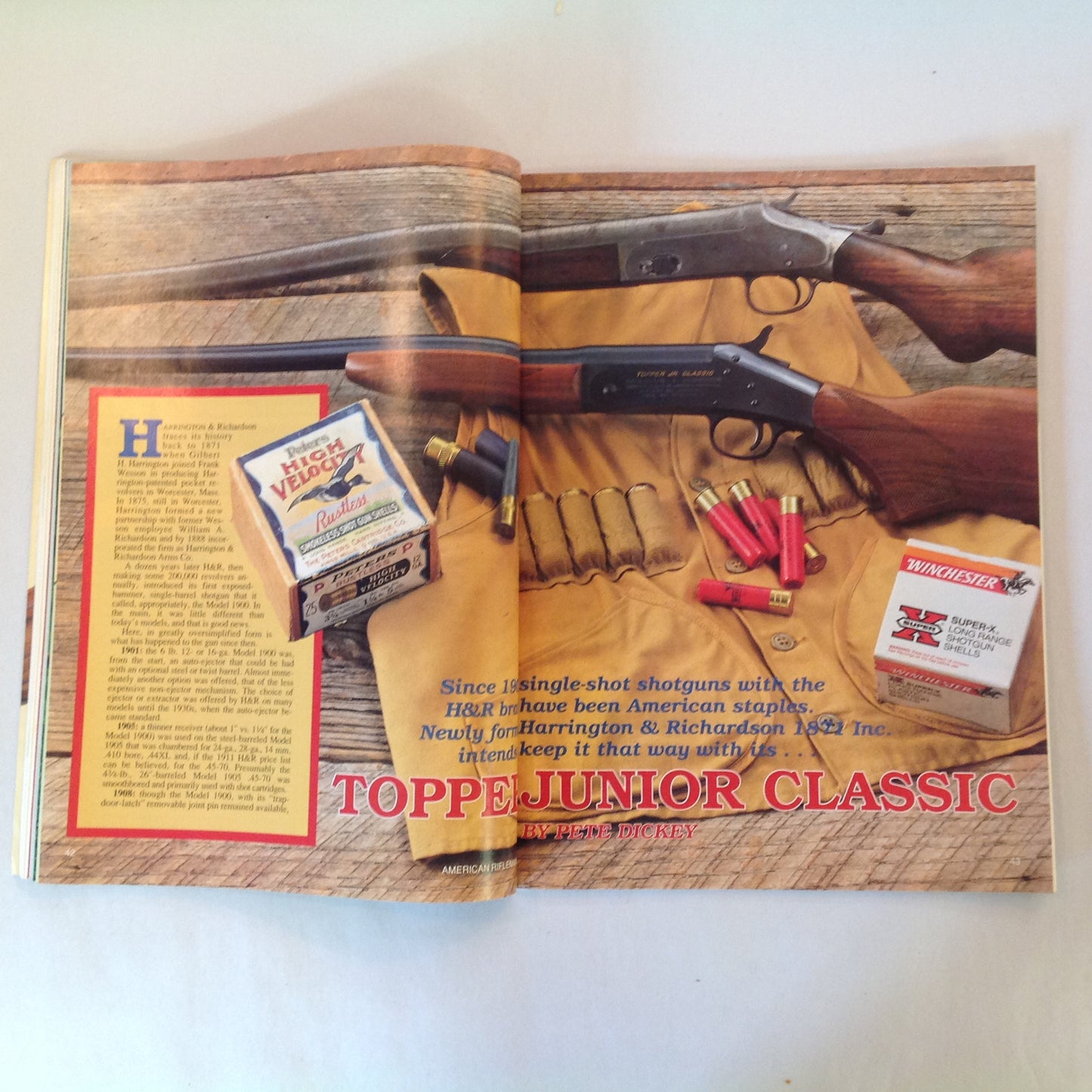 Vintage Sep 1992 American Rifleman Magazine Congress Pro-Hunting Mausers Magnum Firepower Gun Rights Disinformation