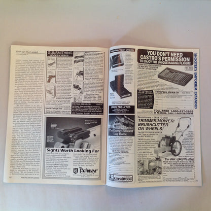 Vintage Sep 1992 American Rifleman Magazine Congress Pro-Hunting Mausers Magnum Firepower Gun Rights Disinformation