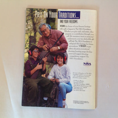 Vintage Sep 1992 American Rifleman Magazine Congress Pro-Hunting Mausers Magnum Firepower Gun Rights Disinformation