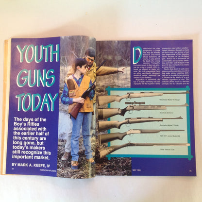 Vintage May 1993 American Rifleman Magazine Brady Bill Cop Defense Tips