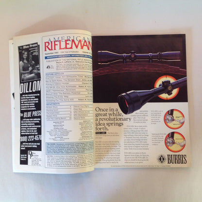Vintage Sep 1993 American Rifleman Magazine Hideout Rigs Knight's SR-25 Ban All Semi-Autos