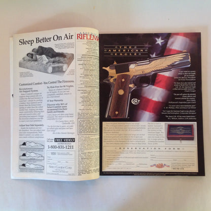 Vintage Sep 1993 American Rifleman Magazine Hideout Rigs Knight's SR-25 Ban All Semi-Autos