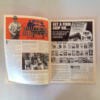 Vintage Sep 1993 American Rifleman Magazine Hideout Rigs Knight's SR-25 Ban All Semi-Autos