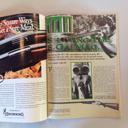 Vintage Sep 1993 American Rifleman Magazine Hideout Rigs Knight's SR-25 Ban All Semi-Autos