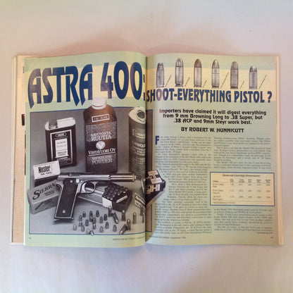 Vintage Sep 1993 American Rifleman Magazine Hideout Rigs Knight's SR-25 Ban All Semi-Autos