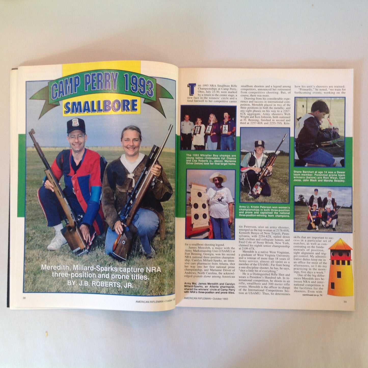 Vintage Oct 1993 American Rifleman Magazine WE WARNED YOU THEY WERE COMING AND THEY'RE HERE