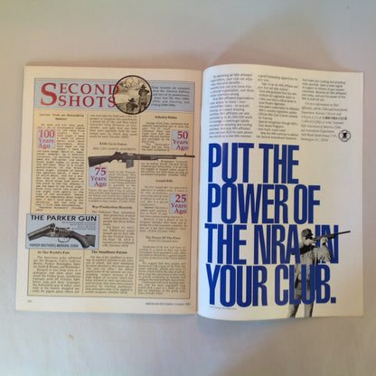 Vintage Oct 1993 American Rifleman Magazine WE WARNED YOU THEY WERE COMING AND THEY'RE HERE