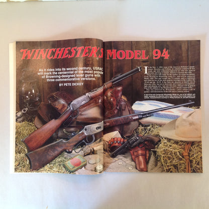 Vintage Dec 1993 American Rifleman Magazine Winchester 94 Browning Boss Election '93