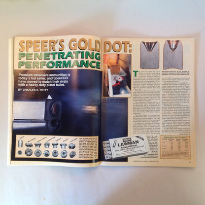Vintage Dec 1993 American Rifleman Magazine Winchester 94 Browning Boss Election '93