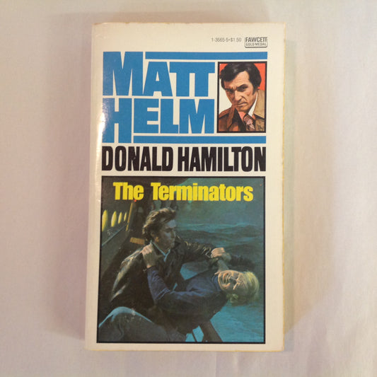 Vintage 1975 Mass Market Paperback Matt Helm: The Terminators Donald Hamilton