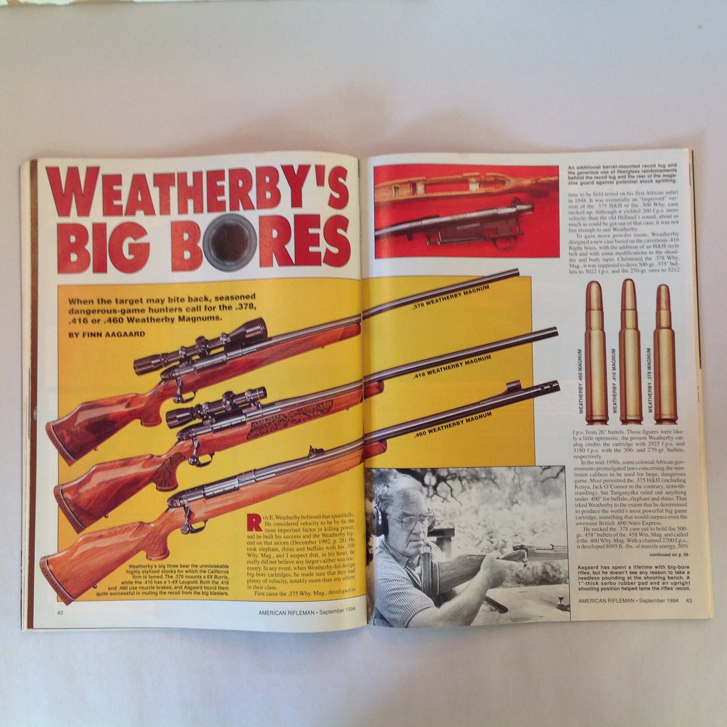 Vintage Sep 1994 American Rifleman Magazine You Trusted Them With Your Freedom and Now... NRA Politics