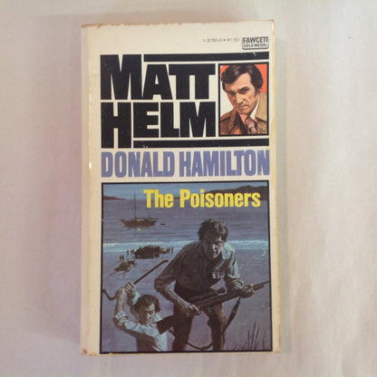 Vintage 1971 Mass Market Paperback Matt Helm: The Poisoners Donald Hamilton