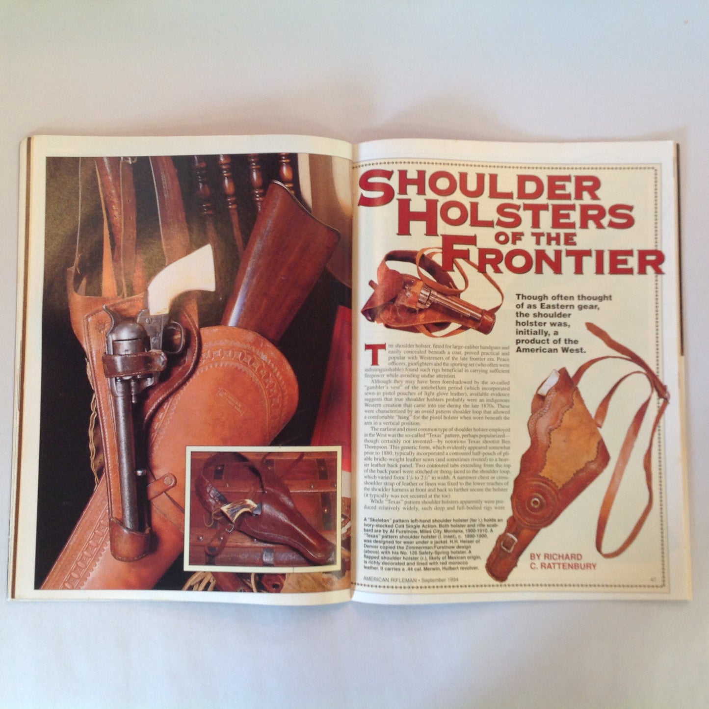 Vintage Sep 1994 American Rifleman Magazine You Trusted Them With Your Freedom and Now... NRA Politics