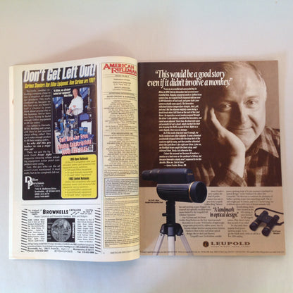 Vintage Oct 1994 American Rifleman Magazine Stop the Rape of Liberty NRA 1994 Election Guide