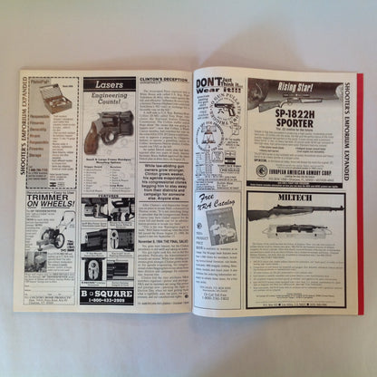 Vintage Oct 1994 American Rifleman Magazine Stop the Rape of Liberty NRA 1994 Election Guide