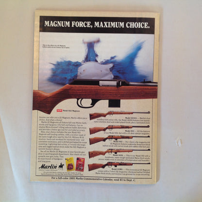 Vintage Oct 1994 American Rifleman Magazine Stop the Rape of Liberty NRA 1994 Election Guide